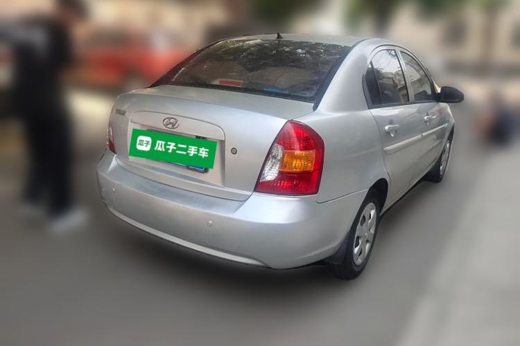 Used Hyundai Accent 2008 1.4 Manual Comfort Edition Rear Right 45 Deg