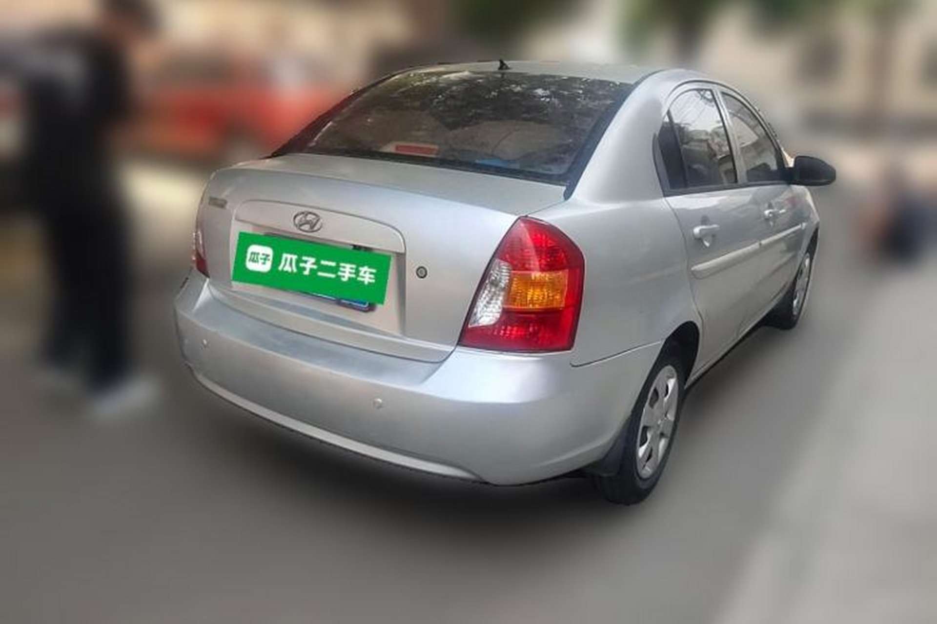Used Hyundai Accent 2008 1.4 Manual Comfort Edition Rear Right 45 Deg