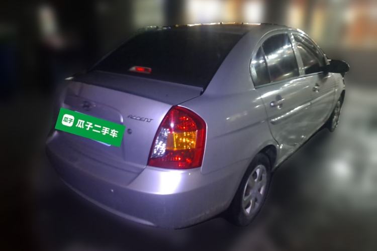 Used Hyundai Accent 2008 1.4 Manual Comfort Edition Rear Right 45 Deg