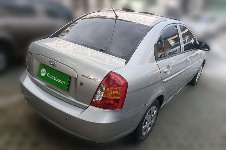 Used Hyundai Accent 2008 1.4 Manual Comfort Edition Rear Right 45 Deg