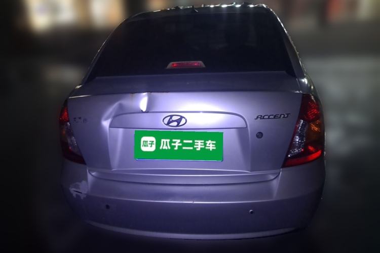 Used Hyundai Accent 2008 1.4 Manual Comfort Edition Rear