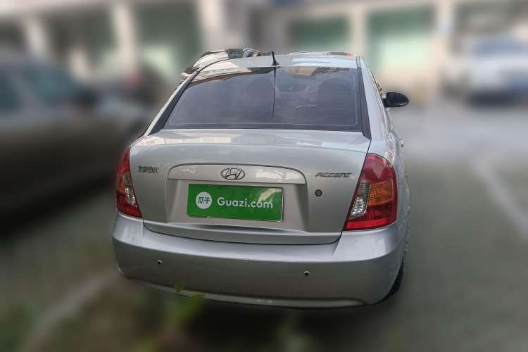 Used Hyundai Accent 2008 1.4 Manual Comfort Edition Rear