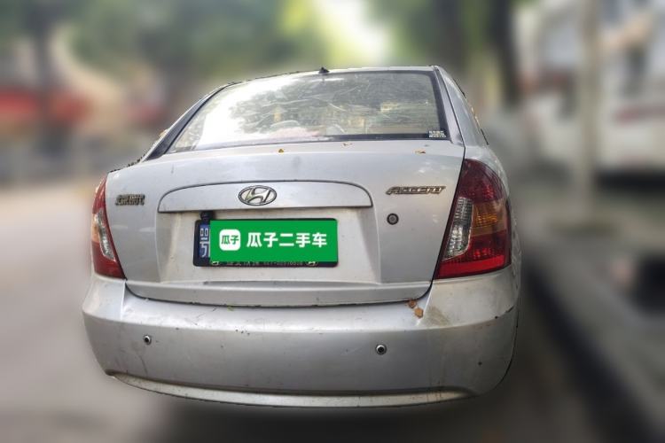 Used Hyundai Accent 2008 1.4 Manual Comfort Edition Rear