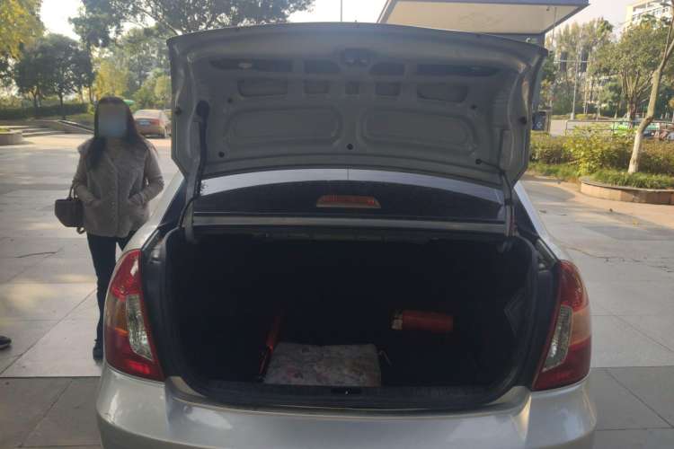 Used Hyundai Accent 2008 1.4 Manual Comfort Edition Trunk