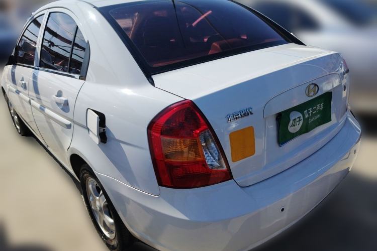 Used Hyundai Accent 2008 1.4 Automatic Comfort Edition Rear Left 45 Deg
