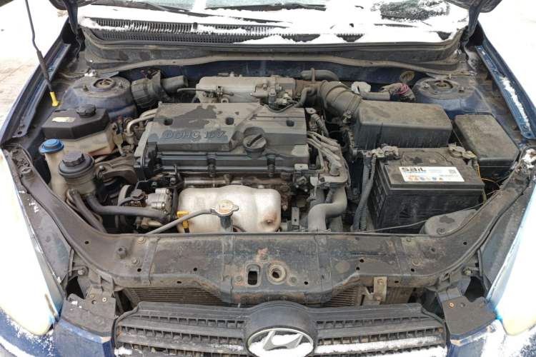 Used Hyundai Accent 2009 1.4 Manual Comfort Navigation Version Engine Bay