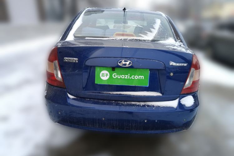 Used Hyundai Accent 2009 1.4 Manual Comfort Navigation Version Rear