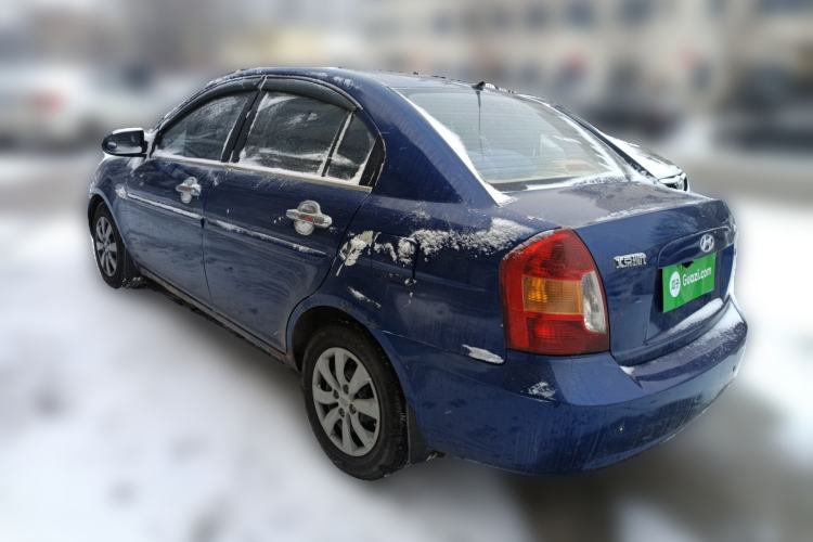 Used Hyundai Accent 2009 1.4 Manual Comfort Navigation Version Rear Left 45 Deg