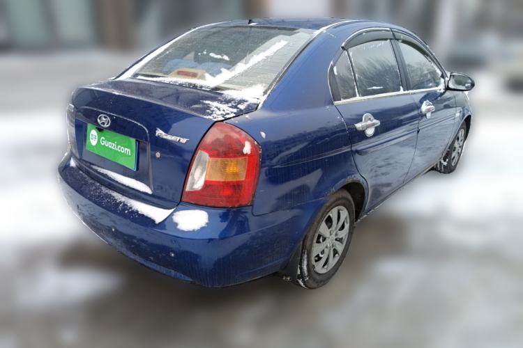 Used Hyundai Accent 2009 1.4 Manual Comfort Navigation Version Rear Right 45 Deg