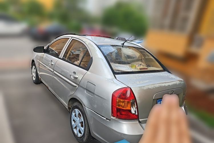 Used Hyundai Accent 2009 1.4 Manual Comfort Navigation Version Rear Left 45 Deg