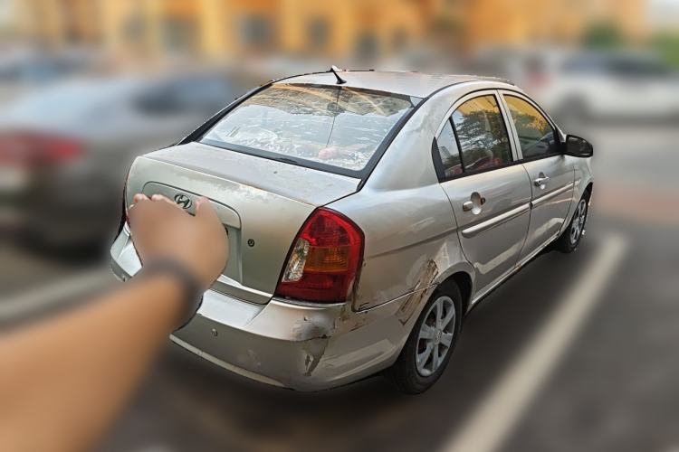 Used Hyundai Accent 2009 1.4 Manual Comfort Navigation Version Rear Right 45 Deg