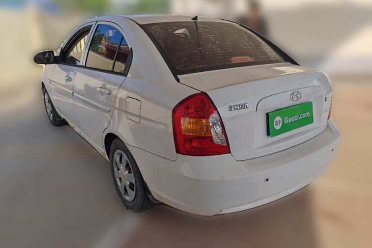Used Hyundai Accent 2009 1.4 Manual Comfort Navigation Version Rear Left 45 Deg