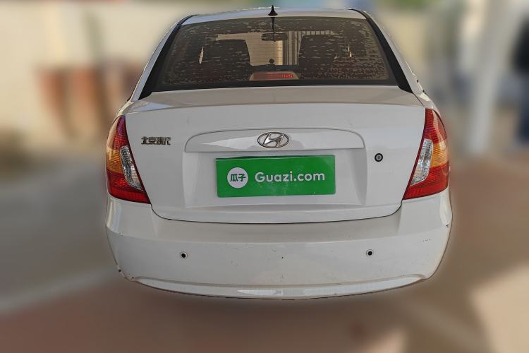 Used Hyundai Accent 2009 1.4 Manual Comfort Navigation Version Rear
