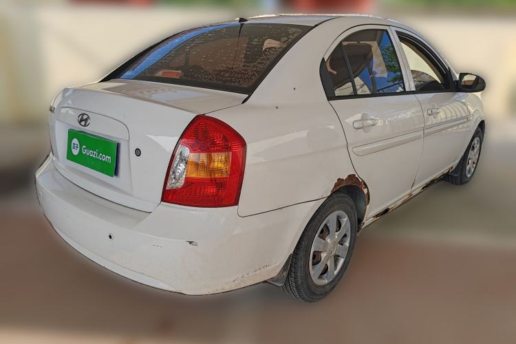 Used Hyundai Accent 2009 1.4 Manual Comfort Navigation Version Rear Right 45 Deg
