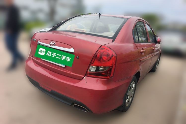 Used Hyundai Accent 2011 1.4 Manual Comfort Version Rear Right 45 Deg