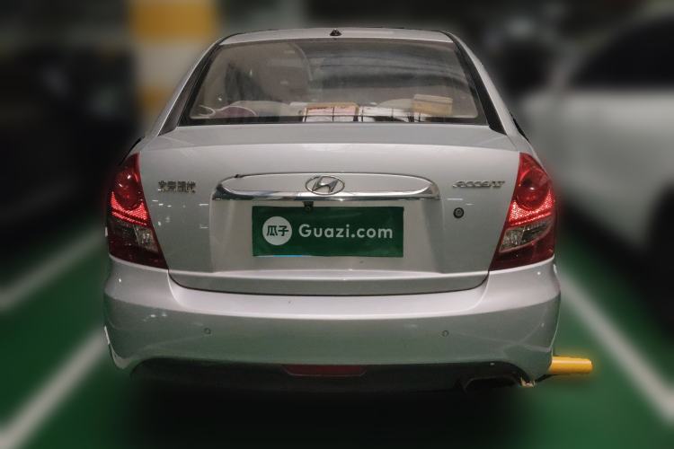 Used Hyundai Accent 2011 1.4 Manual Comfort Version Rear