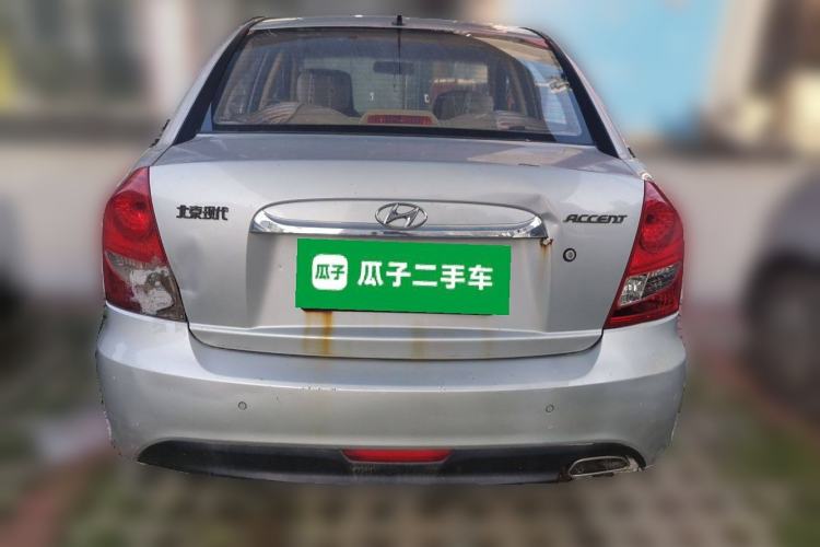 Used Hyundai Accent 2011 1.4 Manual Comfort Version Rear
