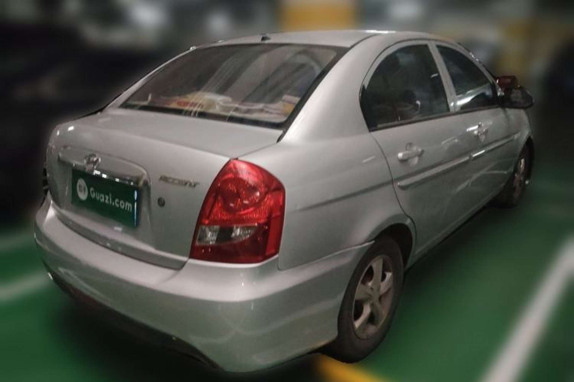 Used Hyundai Accent 2011 1.4 Manual Comfort Version Rear Right 45 Deg