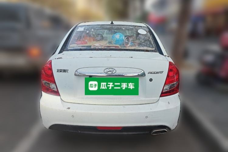 Used Hyundai Accent 2011 1.4 Manual Comfort Version Rear