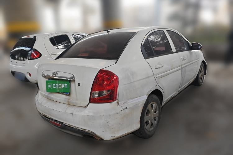 Used Hyundai Accent 2011 1.4 Manual Comfort Version Rear Right 45 Deg