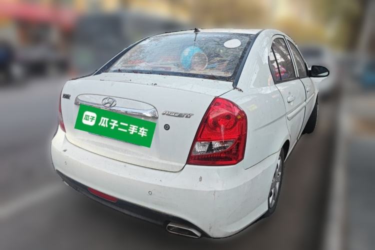 Used Hyundai Accent 2011 1.4 Manual Comfort Version Rear Right 45 Deg
