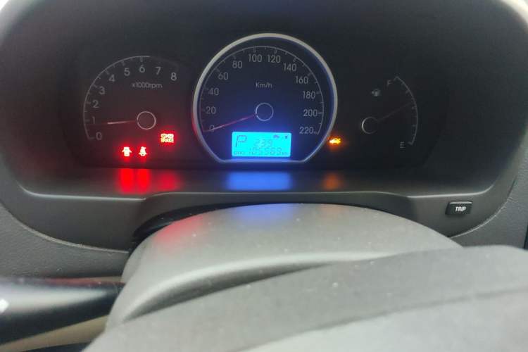 Used Hyundai Celesta 2008 1.6L AT GLS Odometer Close Up