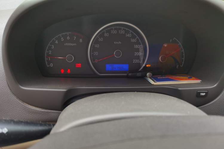 Used Hyundai Celesta 2008 1.6L MT GL Odometer Close Up