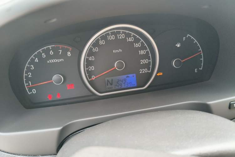 Used Hyundai Celesta 2008 1.6L AT GLS Odometer Close Up