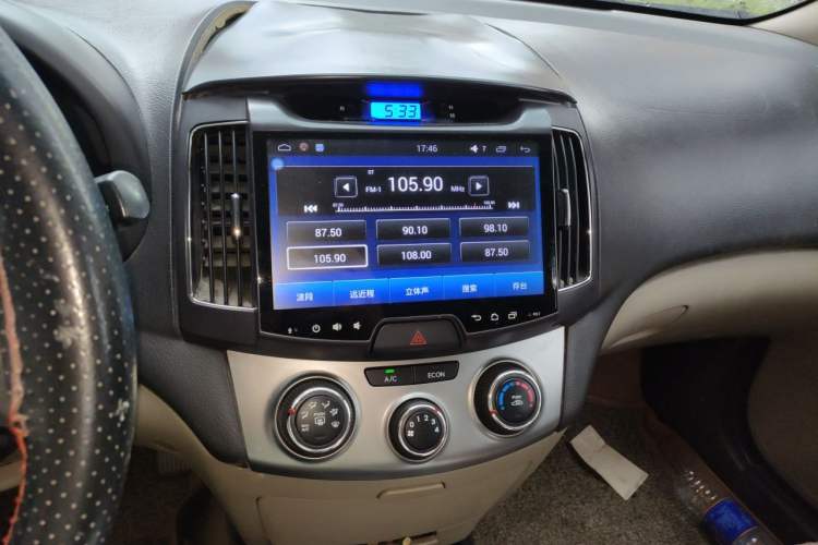 Used Hyundai Celesta 2011 1.6L Manual Comfort Edition Audio And AC Panel
