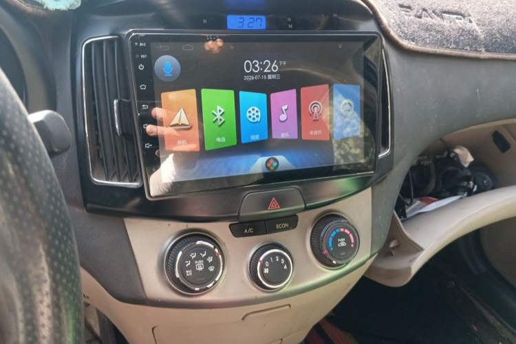 Used Hyundai Celesta 2011 1.6L Manual Comfort Edition Audio And AC Panel