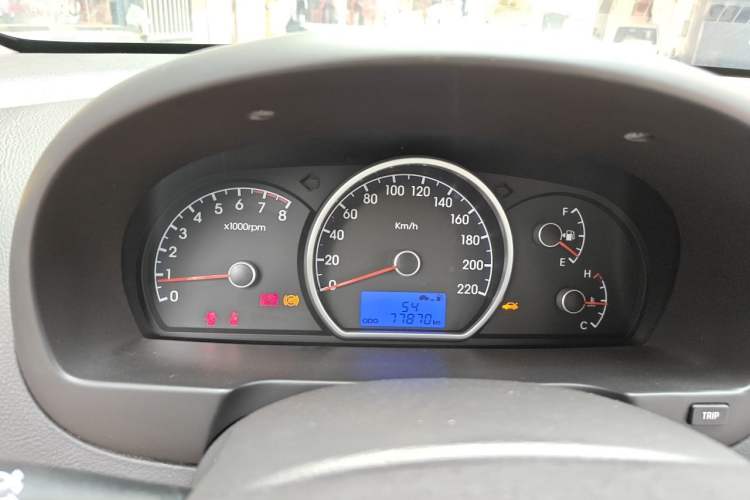 Used Hyundai Celesta 2011 1.6L Manual Luxury Model Instrument Cluster