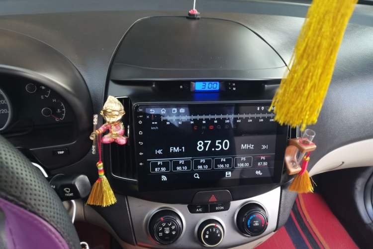 Used Hyundai Celesta 2011 1.6L Manual Comfort Edition Audio And AC Panel