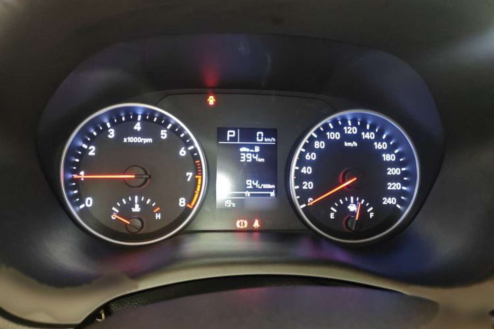 Used Hyundai Celesta 2018 1.6L Automatic GL Enjoyment Edition China VI compliant Instrument Cluster
