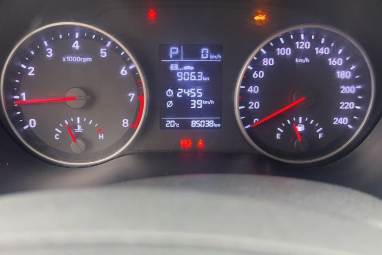 Used Hyundai Celesta 2018 1.6L Automatic GL Enjoyment Edition China VI compliant Odometer Close Up