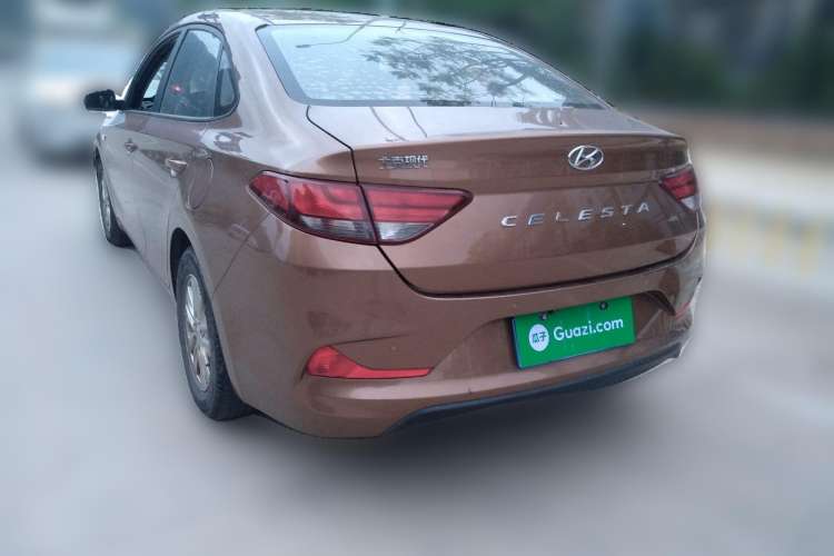 Used Hyundai Celesta 2018 1.6L Automatic GL Enjoyment Version China V Standard Rear Left 45 Deg