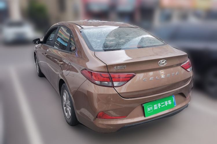 Used Hyundai Celesta 2018 1.6L Automatic GL Enjoyment Version China V Standard Rear Left 45 Deg