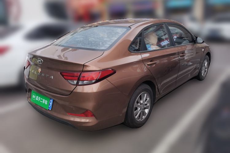 Used Hyundai Celesta 2018 1.6L Automatic GL Enjoyment Version China V Standard Rear Right 45 Deg
