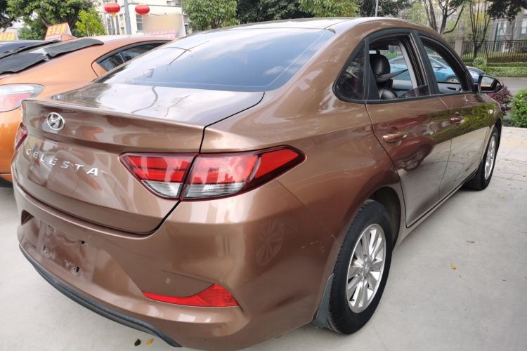 Used Hyundai Celesta 2018 1.6L Automatic GL Enjoyment Version China V Standard Rear Right 45 Deg