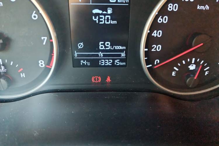 Used Hyundai Celesta 2018 1.6L Automatic GL Enjoyment Version China V Standard Odometer Close Up