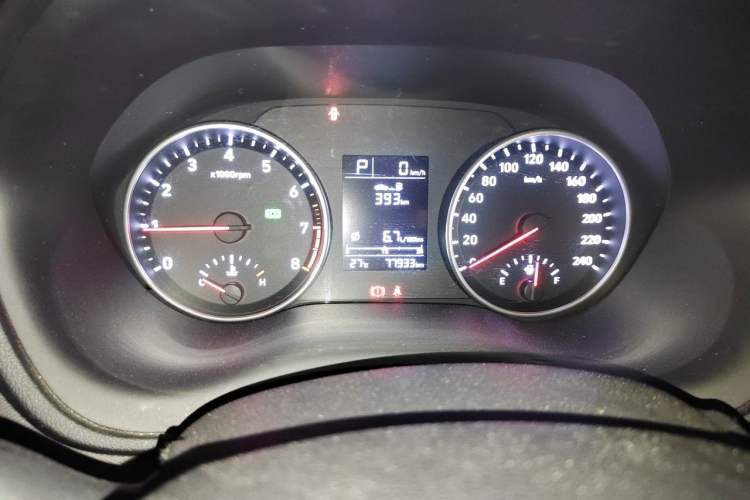 Used Hyundai Celesta 2018 1.6L Automatic GL Enjoyment Version China V Standard Odometer Close Up
