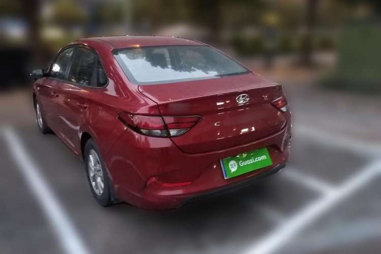 Used Hyundai Celesta 2018 1.6L Automatic GL Enjoyment Version China V Standard Rear Left 45 Deg