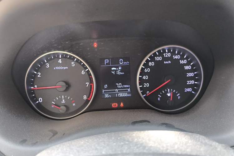 Used Hyundai Celesta 2018 1.6L Automatic GL Enjoyment Edition China VI compliant Instrument Cluster