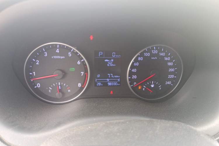 Used Hyundai Celesta 2018 1.6L Automatic GL Enjoyment Edition China VI compliant Instrument Cluster