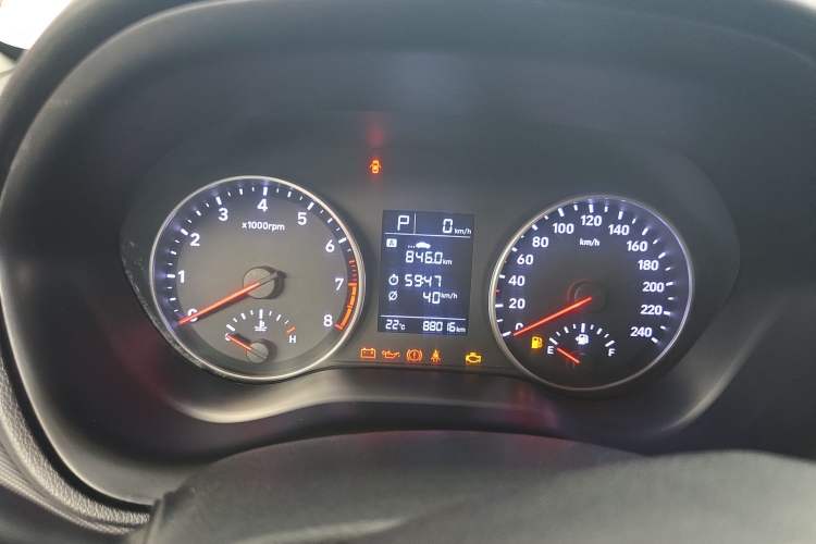 Used Hyundai Celesta 2018 1.6L Automatic GL Enjoyment Version China V Standard Instrument Cluster