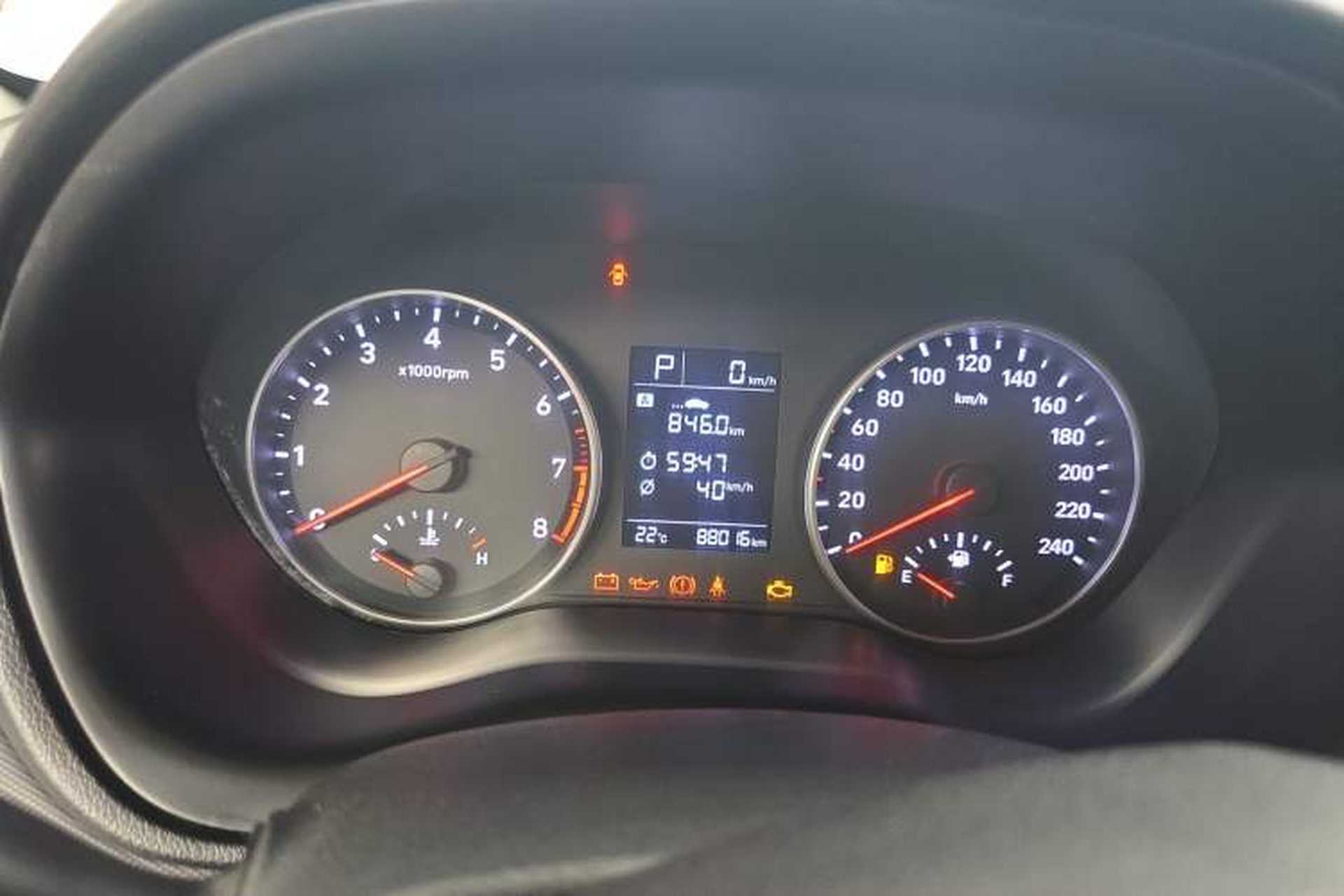 Used Hyundai Celesta 2018 1.6L Automatic GL Enjoyment Version China V Standard Instrument Cluster