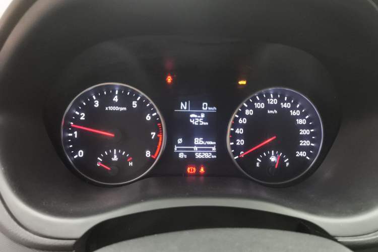 Used Hyundai Celesta 2018 1.6L Automatic GL Enjoyment Edition China VI compliant Instrument Cluster
