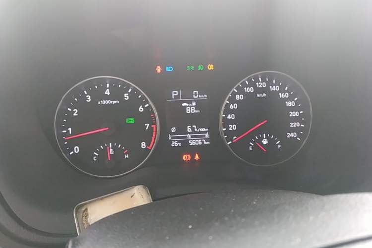 Used Hyundai Celesta 2018 1.6L Automatic GL Enjoyment Edition China VI compliant Instrument Cluster