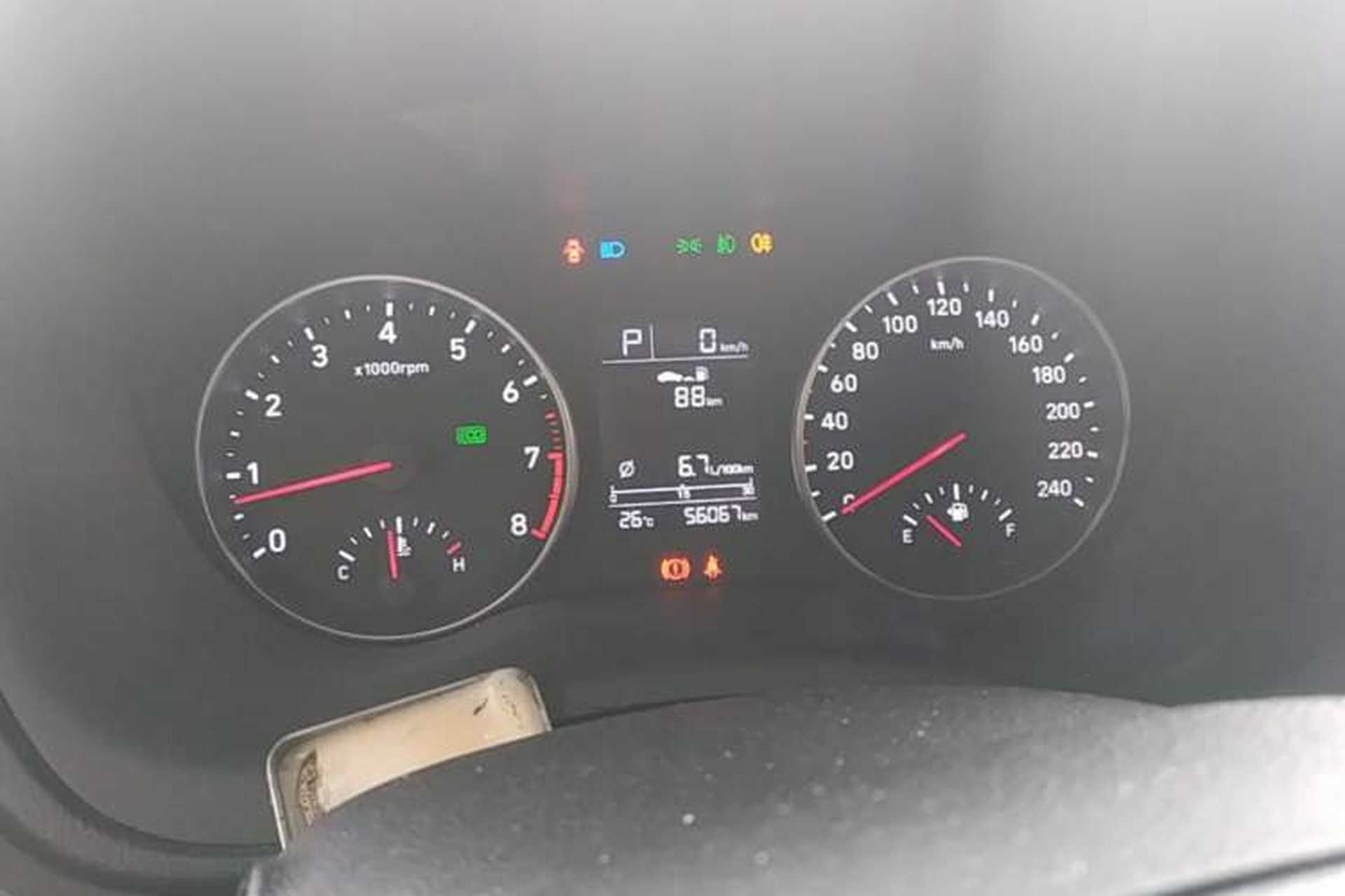 Used Hyundai Celesta 2018 1.6L Automatic GL Enjoyment Edition China VI compliant Instrument Cluster