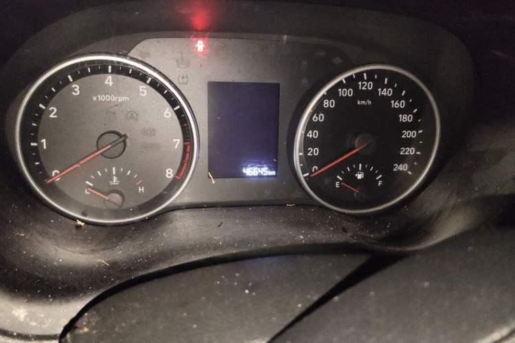 Used Hyundai Celesta 2018 1.6L Automatic GL Enjoyment Version China V Standard Odometer Close Up