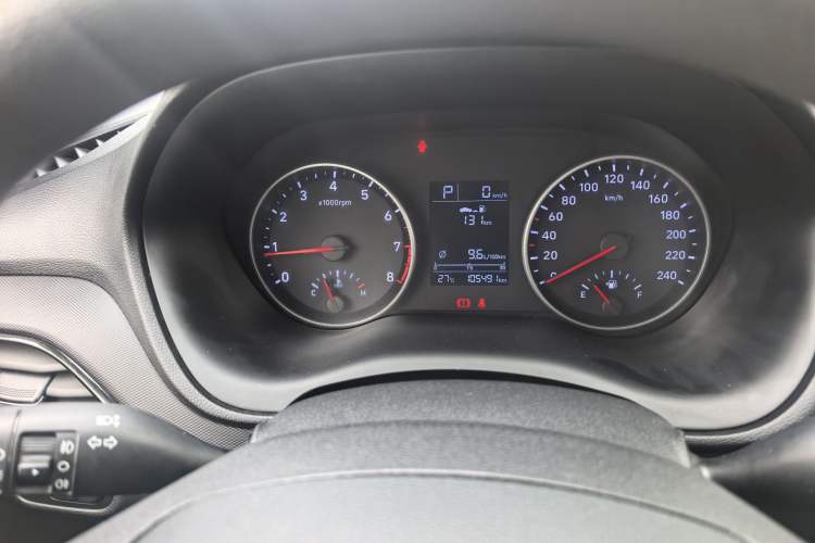 Used Hyundai Celesta 2018 1.6L Automatic GL Enjoyment Version China V Standard Odometer Close Up